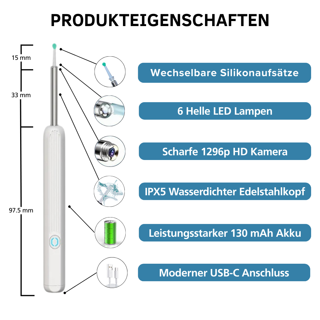 VIMARO Ohrhygiene Kamera