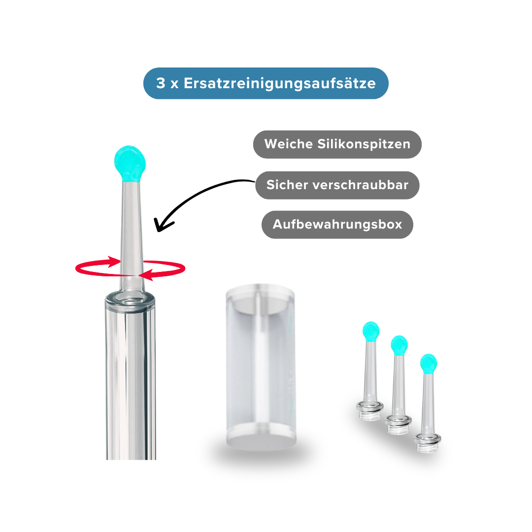 Silikonaufsätze (3 Stück)